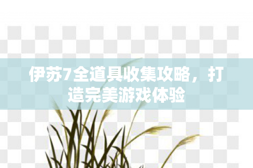 伊苏7全道具收集攻略图片