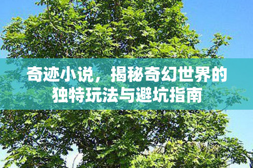 揭秘奇幻世界的独特玩法与避坑指南图片