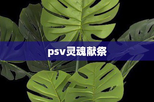 psv灵魂献祭 psv灵魂献祭