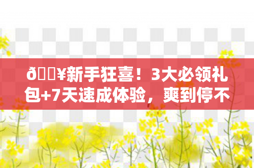 3大必领礼包图片