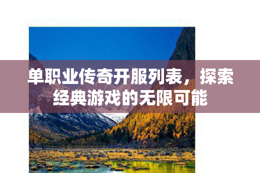 探索经典游戏的无限可能图片