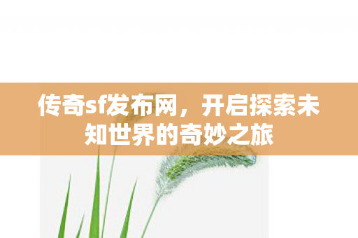 开启探索未知世界的奇妙之旅图片