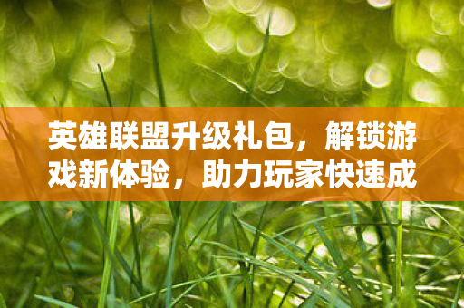 英雄联盟升级礼包图片