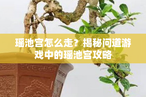 揭秘问道游戏中的瑶池宫攻略图片