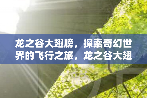 探索奇幻世界的飞行之旅图片