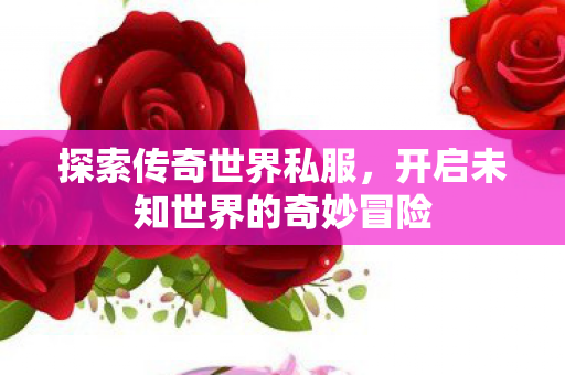 开启未知世界的奇妙冒险图片