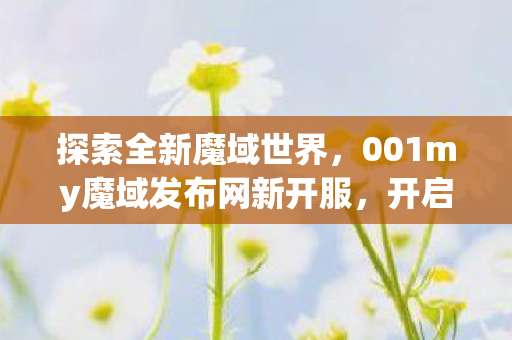 001my魔域发布网新开服图片