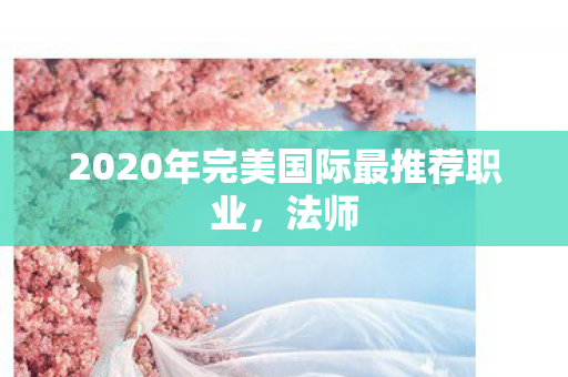 2020年完美国际最推荐职业图片
