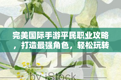 完美国际手游平民职业攻略图片