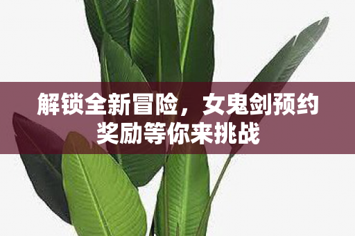 女鬼剑预约奖励等你来挑战图片
