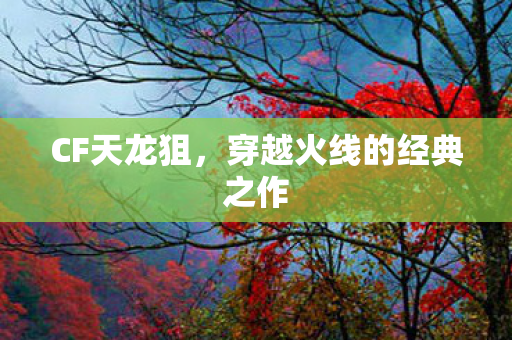 穿越火线的经典之作图片