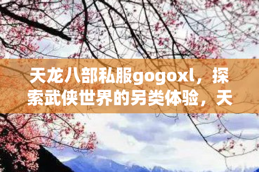 天龙八部私服gogoxl图片