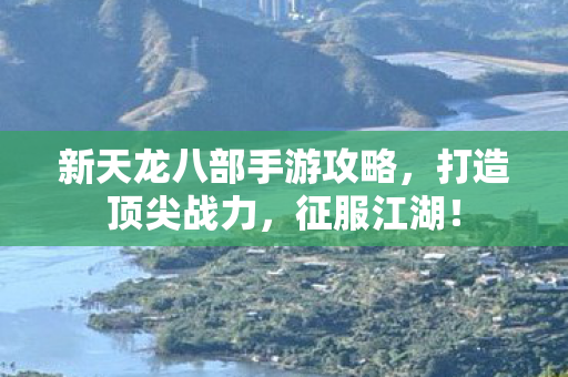 新天龙八部手游攻略图片