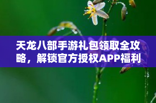 天龙八部手游礼包领取全攻略图片
