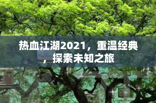 热血江湖2021图片