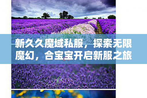 合宝宝开启新服之旅图片