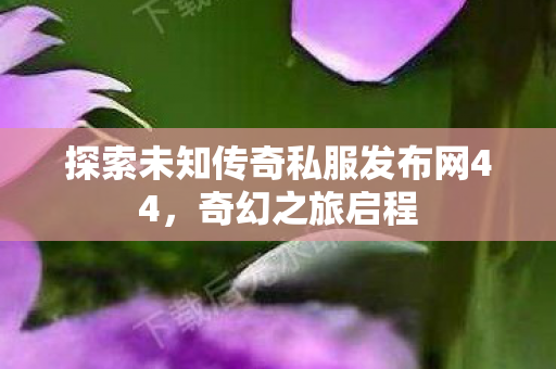 探索未知传奇私服发布网44图片