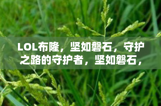 LOL布隆的守护之路图片