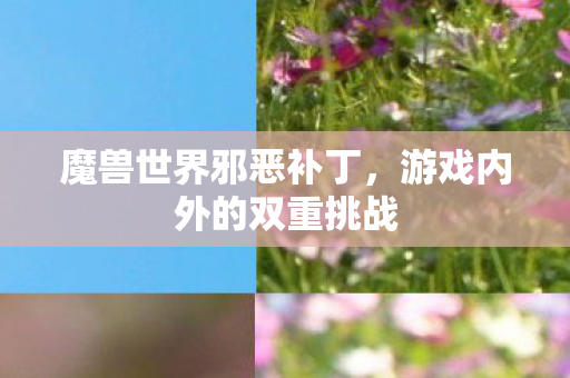 游戏内外的双重挑战图片