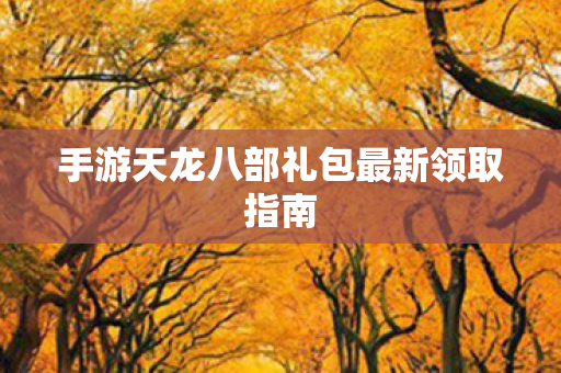 手游天龙八部礼包最新领取指南图片