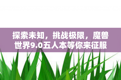 0五人本等你来征服图片