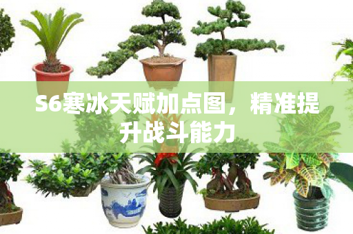 S6寒冰天赋加点图图片