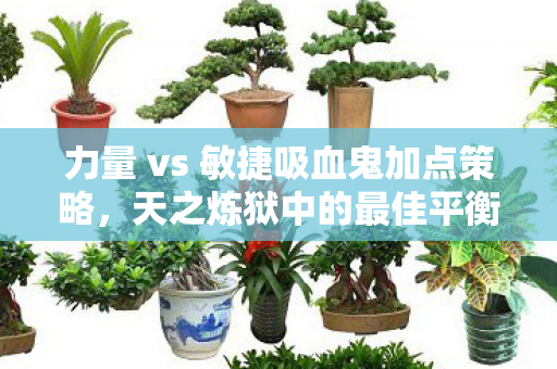 力量 vs 敏捷吸血鬼加点策略图片