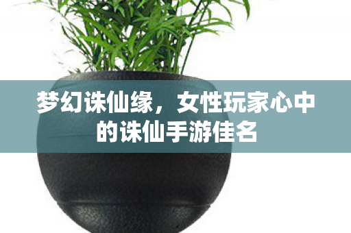 女性玩家心中的诛仙手游佳名图片