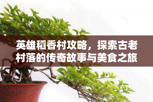 英雄稻香村攻略,探索古老村落的传奇故事与美食之旅,英雄稻香村,探寻传奇故事与美食之旅 英雄稻香村攻略,探索古老村落的传奇故事与美食之旅,英雄稻香村,探寻传奇故事与美食之旅