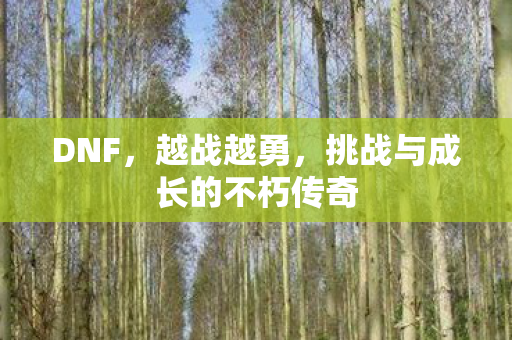 挑战与成长的不朽传奇图片