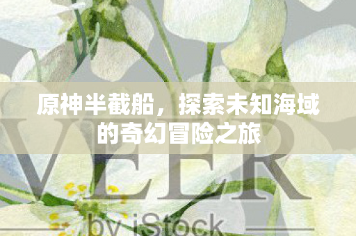 探索未知海域的奇幻冒险之旅图片