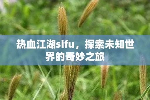 探索未知世界的奇妙之旅图片