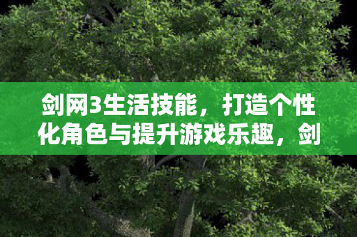 打造个性化角色与提升游戏乐趣图片