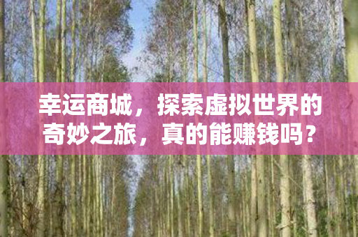 探索虚拟世界的奇妙之旅图片
