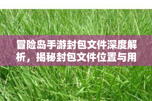 冒险岛手游封包文件深度解析图片