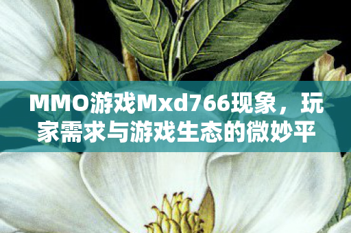 玩家需求与游戏生态的微妙平衡图片