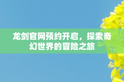 探索奇幻世界的冒险之旅图片