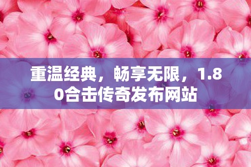 80合击传奇发布网站图片