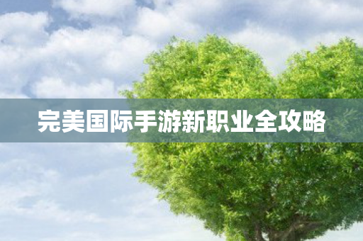 完美国际手游新职业全攻略图片
