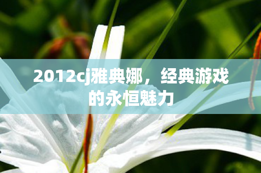 2012cj雅典娜图片