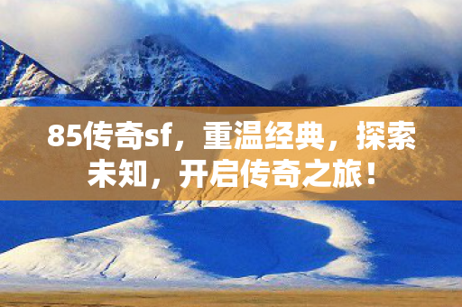 85传奇sf图片