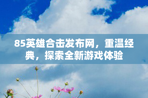 85英雄合击发布网图片