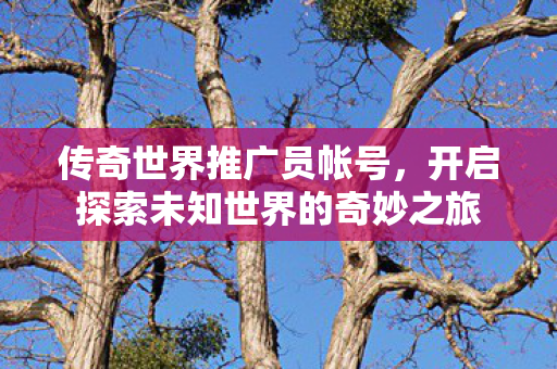 开启探索未知世界的奇妙之旅图片