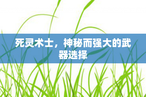 神秘而强大的武器选择图片