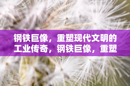 钢铁巨像,重塑现代文明的工业传奇,钢铁巨像,重塑现代文明的工业传奇 钢铁巨像,重塑现代文明的工业传奇,钢铁巨像,重塑现代文明的工业传奇