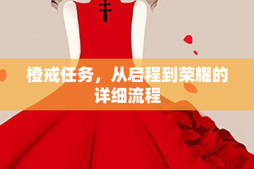 从启程到荣耀的详细流程图片