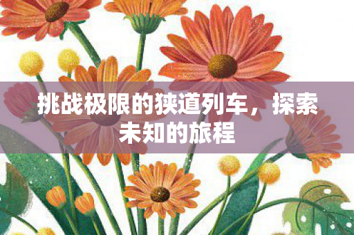 挑战极限的狭道列车图片
