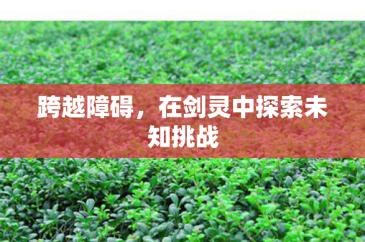 在剑灵中探索未知挑战图片
