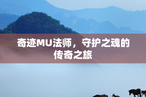 守护之魂的传奇之旅图片