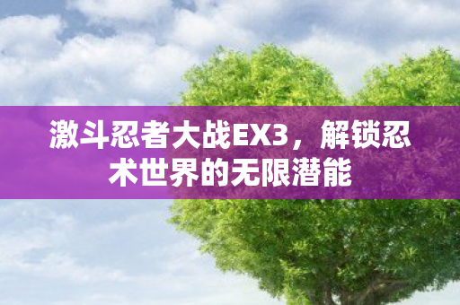 解锁忍术世界的无限潜能图片